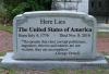 here lies the united states of american, the people that elect corrupt politicians, imposters, thieves and traitors are not victims, they are accomplices, george orwell