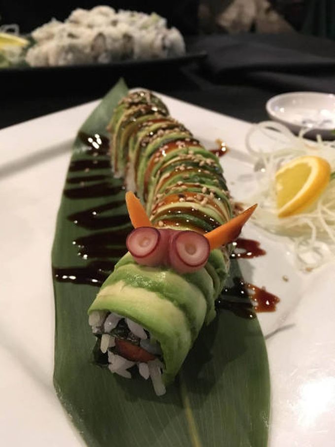 caterpillar sushi