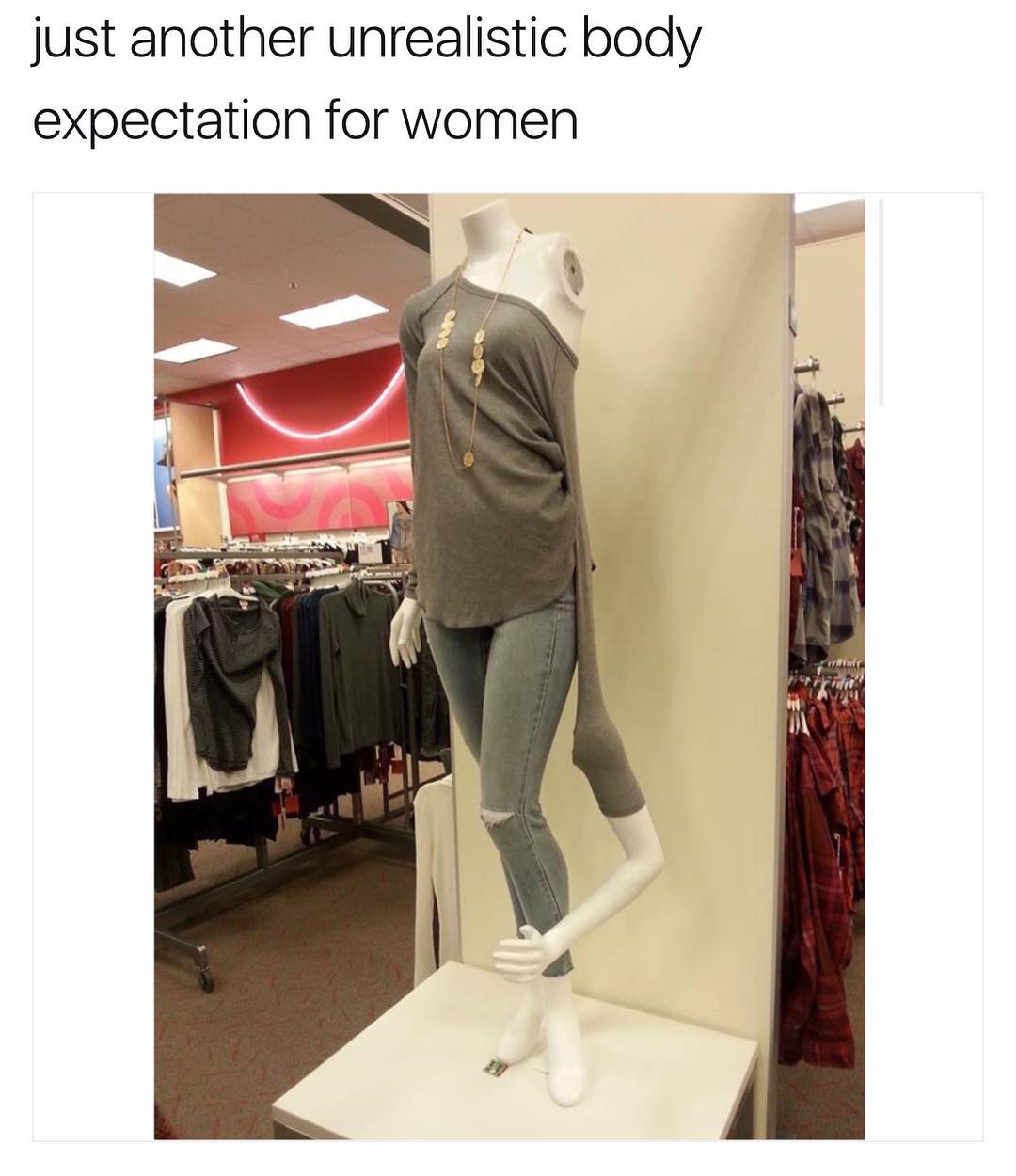 just another unrealistic body expectation for women