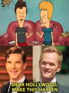 dear hollywood, make this happen, bevies and butthead