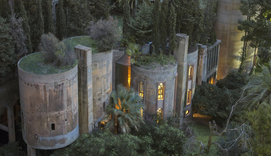 architect turns old cement factory into his home, and the interior will take your breath away