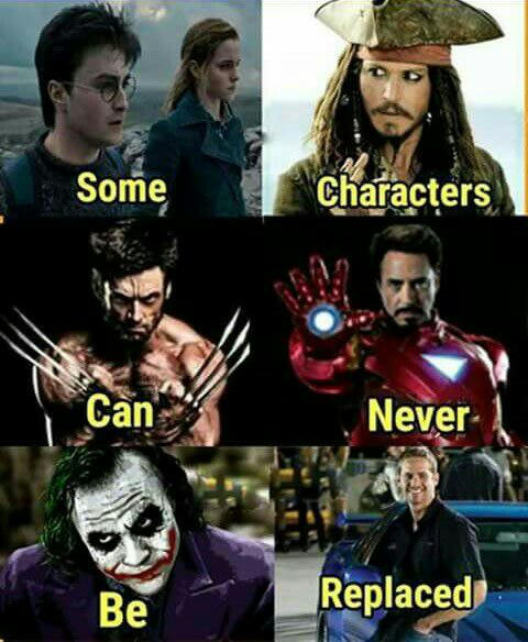 some characters can never be replaced