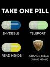 take one pill, invisible, teleport, read minds, orange tesla (240mg mdma)