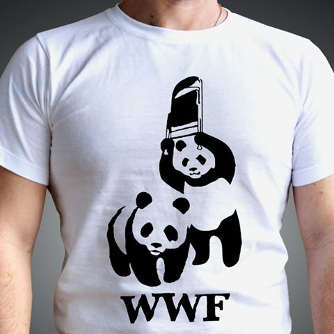 wwf, wrestling pandas