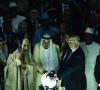 trump and the ball of light with saruman