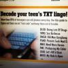 decode your teen's txt lingo, doing lots of drugs, sex barbecue, old man gang bang, parents suck mad d, need more heroin, let's kill a bum
