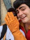 take a selfie with gaston at disney world and you may not be in it