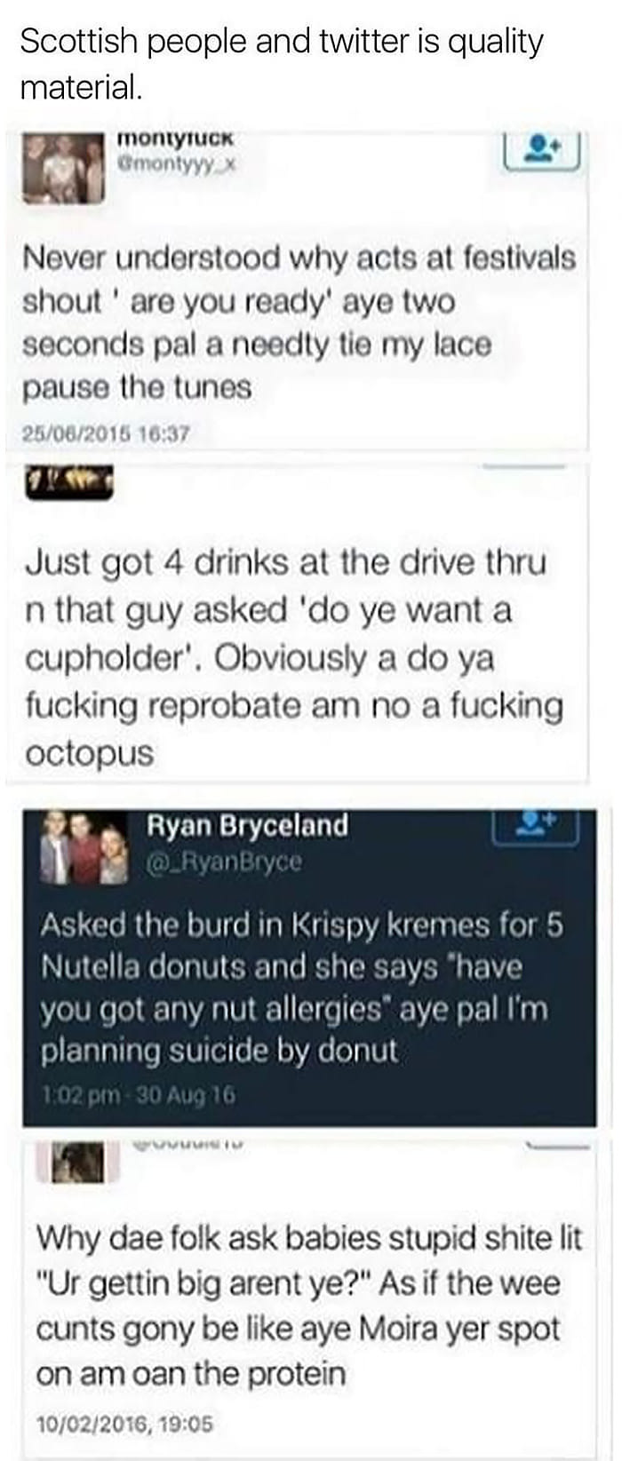 scottish people are twitter is quality material