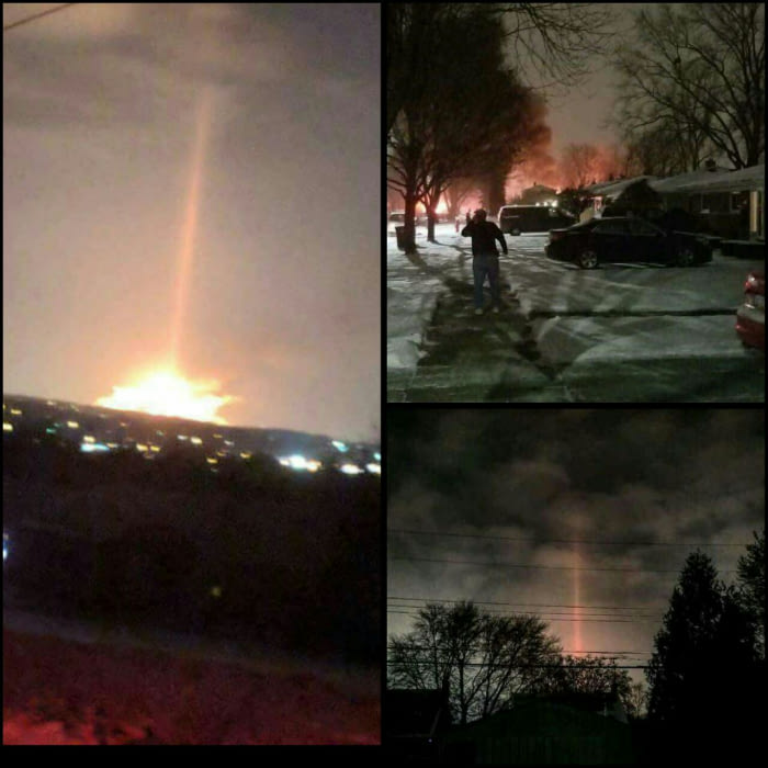 a meteor hit just outside of boston, whoa