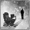rip stephen hawking, beautiful piece from melbourne artist mitchell toy