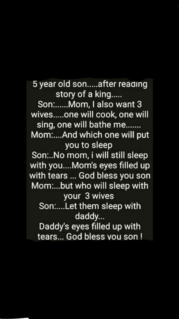 god bless you son