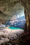 best cave ever, beach inside cave, beautiful