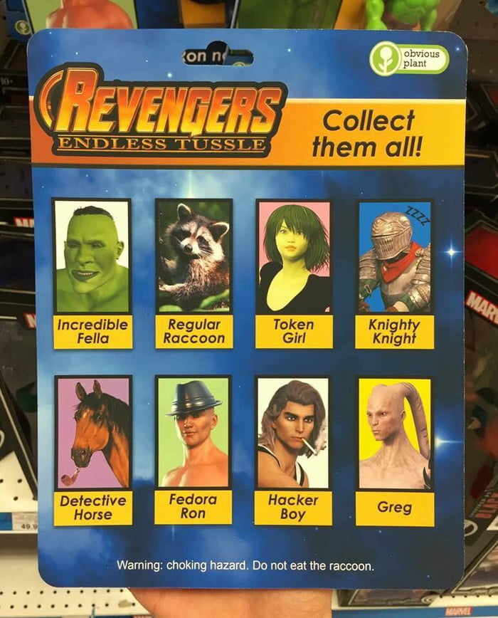 revengers, endless tussle, collect them all