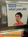 lucas knows what you did, lucas better keep his damn mouth shut