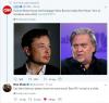 former white house chief strategist steve bannon blasts elon  musk, he's an immature man child, can steve bannon please insult me some more, best pr i've had in a while