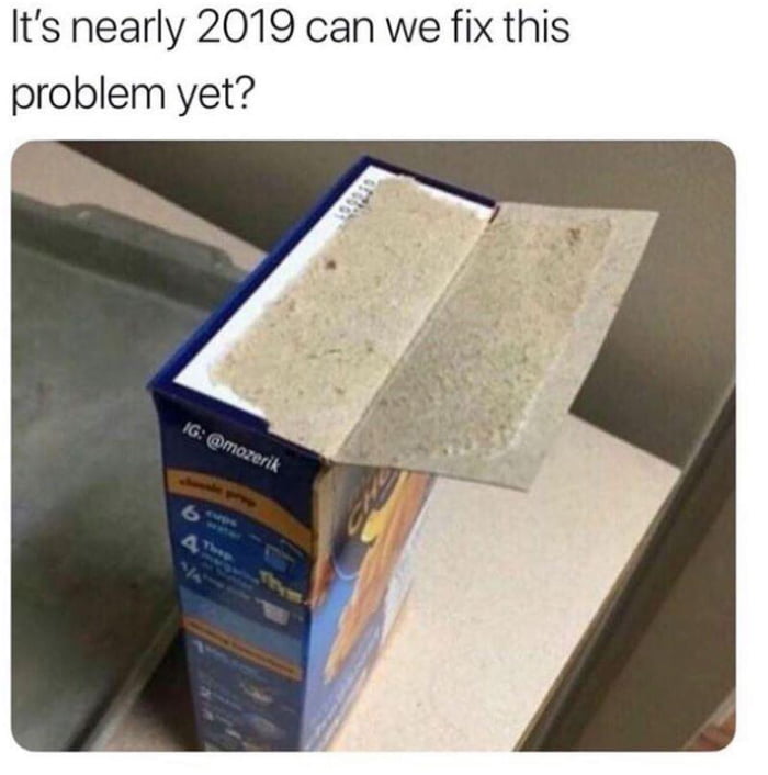 it's nearly 2019 can we fix this problem yet?