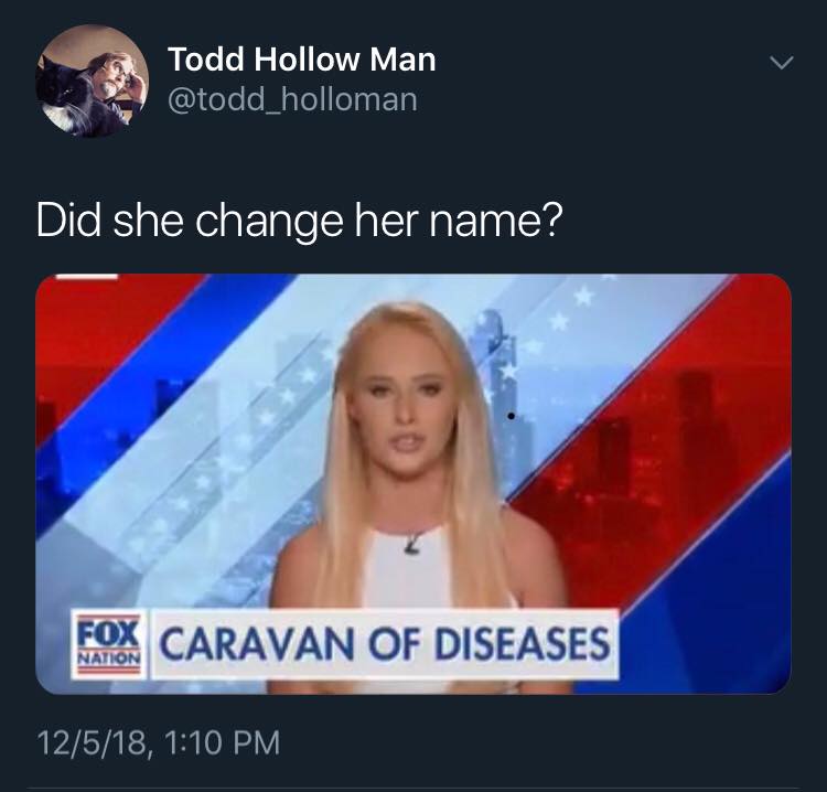 did she change her name?, caravan of diseases