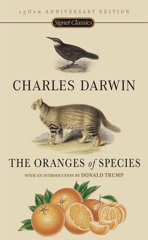 charles darwin, the oranges of species