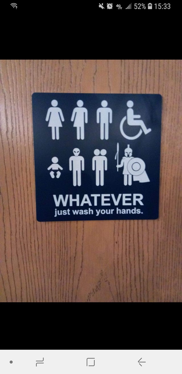whatever just wash your hands