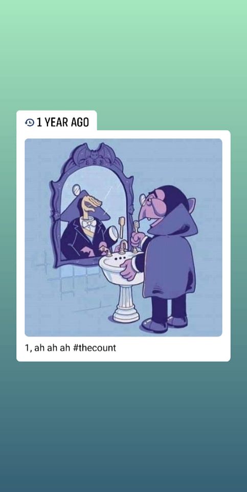 ah ah ah, the count