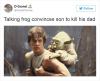 talking frog convinces son to kill his dad