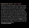 empaths don't act fake, they are sensitive individuals