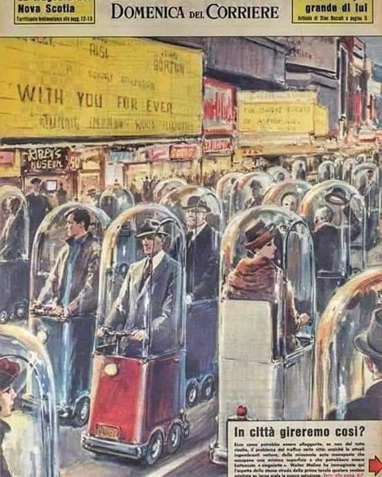 in 1962 an italian magazine did a story about what the world would look like in 2022