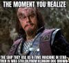 the moment you realize the ship they use as a time machine in star trek iv was stolen from klingon doc brown