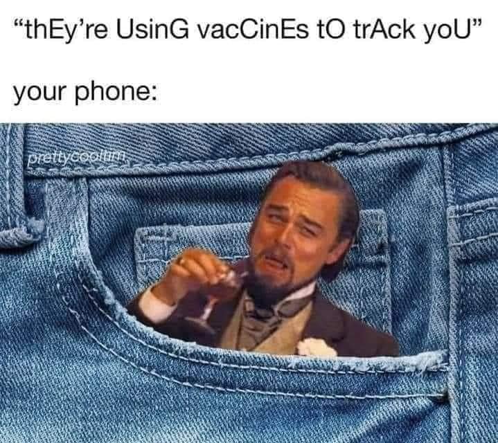 they're using vaccines to track you, your phone