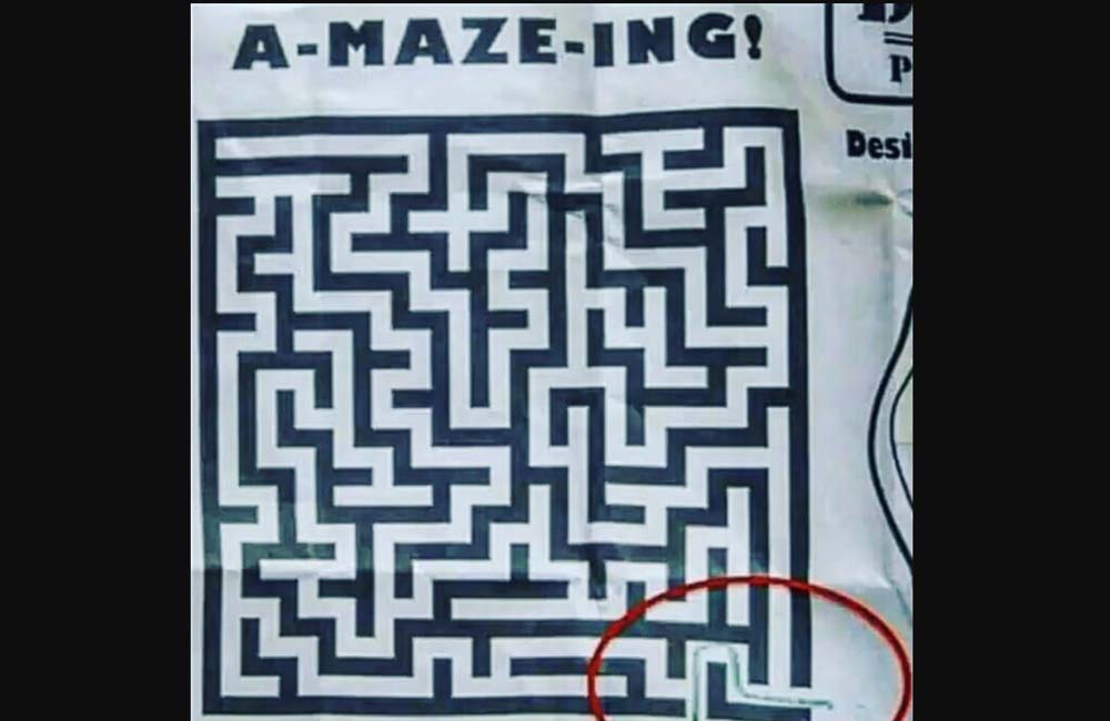 worst maze ever, fail, you had one job