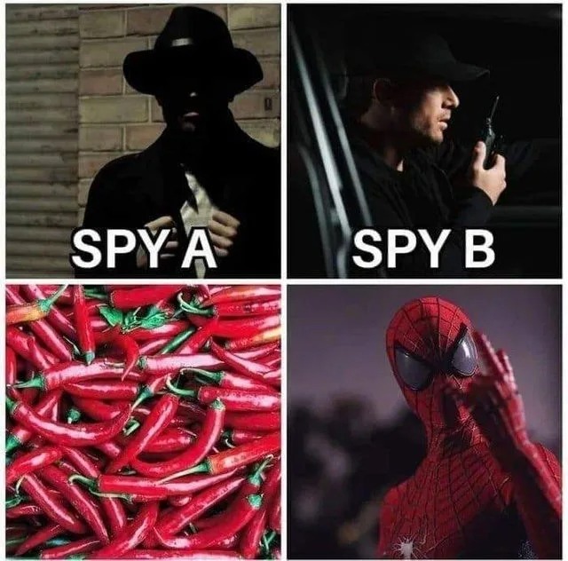spy a, spy b, spy c, spy d