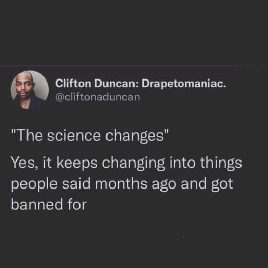 the science changes