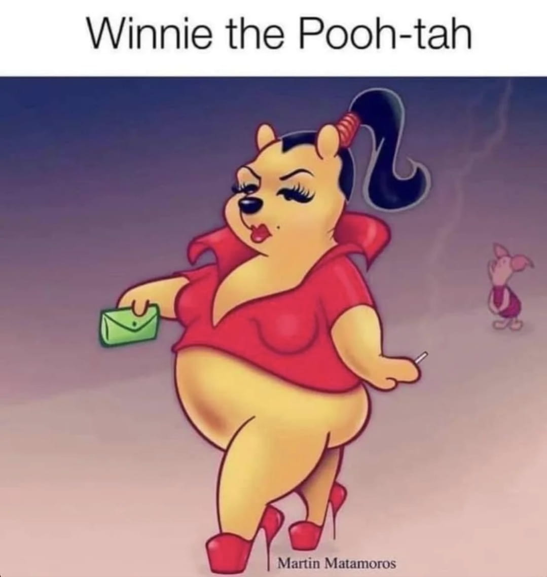 winnie the poo-tah