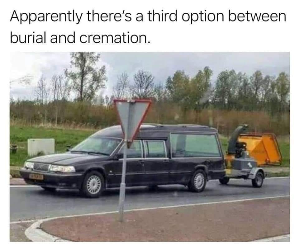 apparently there's a third option between burial and cremation