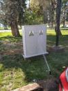 safe park electrical box and sprinkler system