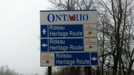 rideau heritage route, funny and clever signs, lol