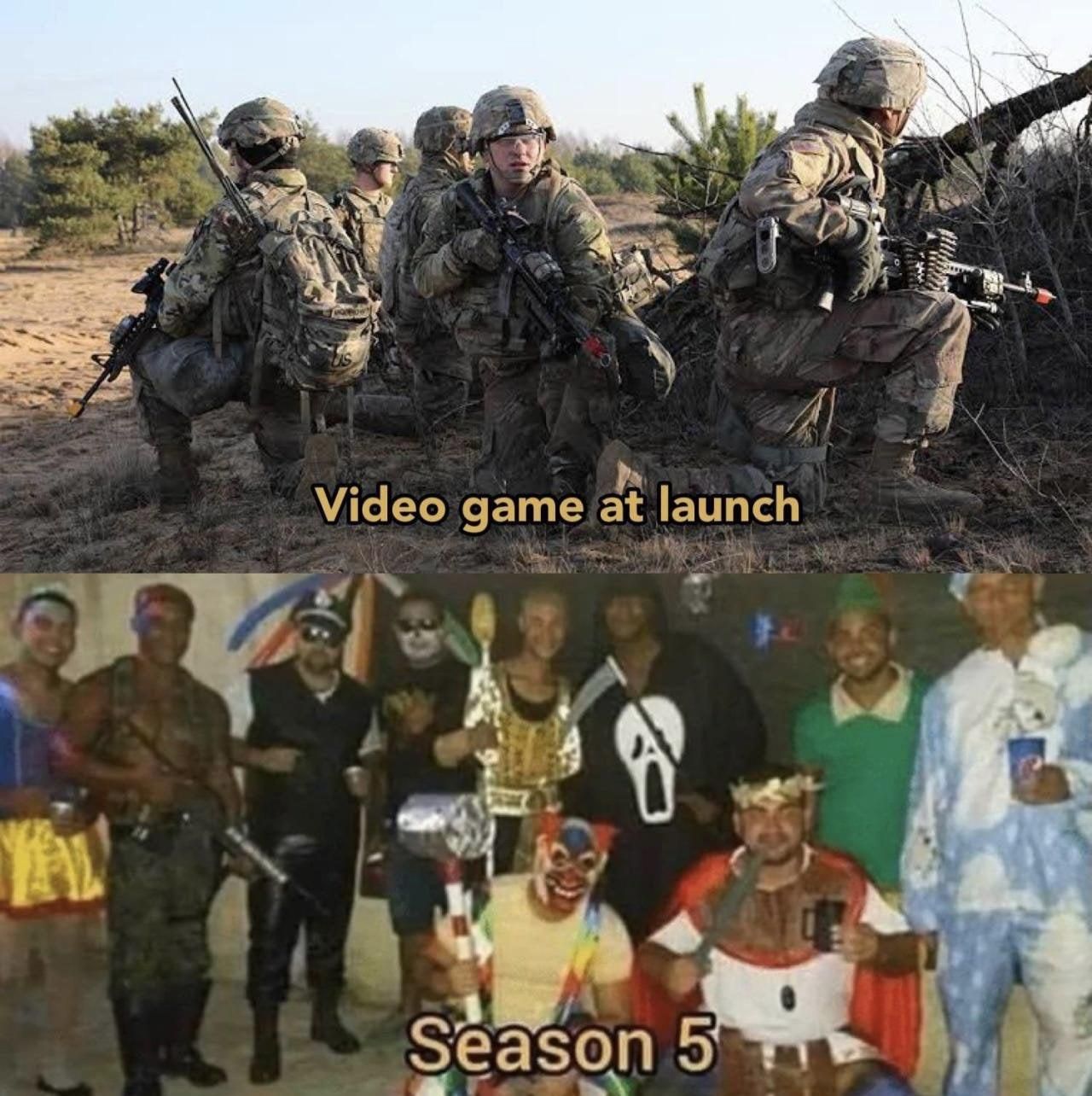 video games at launch, season 5