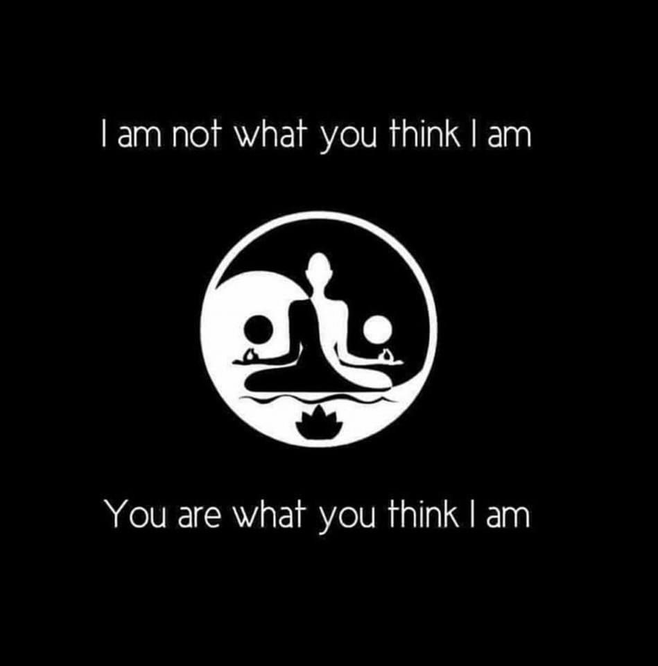 i am not what you think i am, you are what you think i am