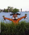 duck hunt dog, street art, graffiti, nintendo 