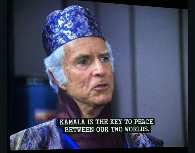 kamala is the key to peace between our two worlds, star trek the next generation