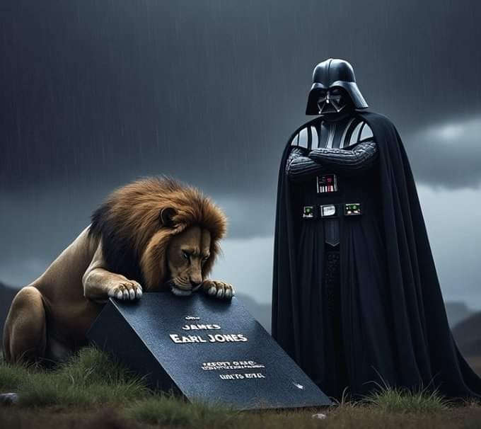 rip james earl jones, darth vader, mufasa