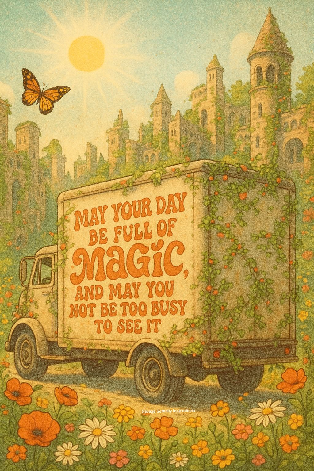 may your day be full of magic, and may you not be too busy to see it