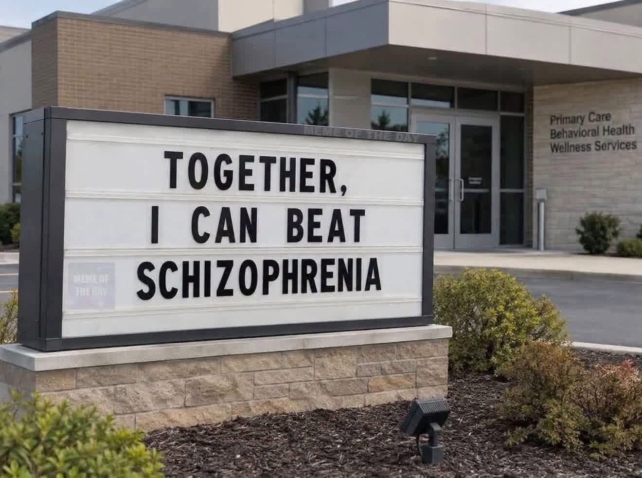 together i can beat schizophrenia